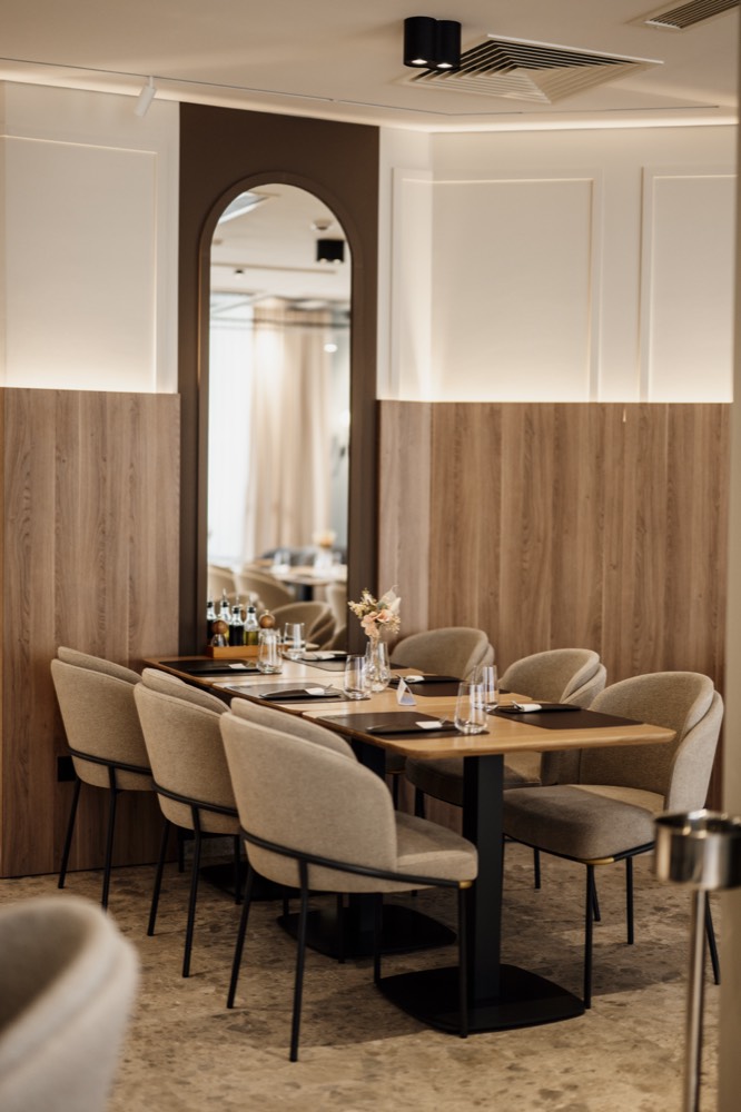 Salle de restaurant, illustration générique du secteur